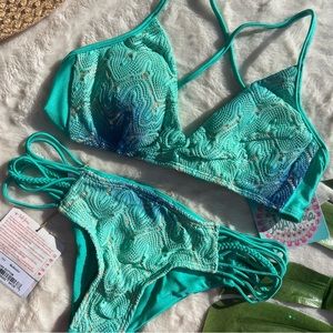 Luli Fama Ombre Crochet Bikini